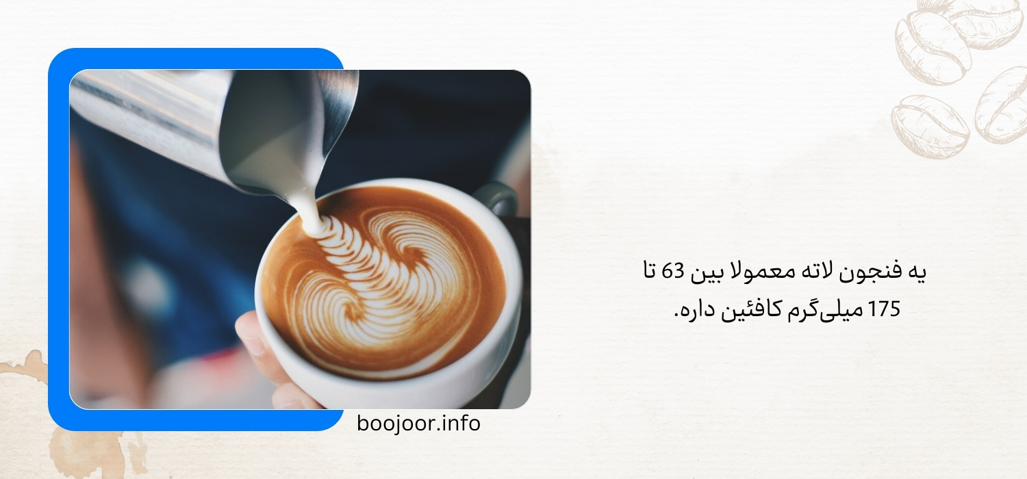 کافئین لاته